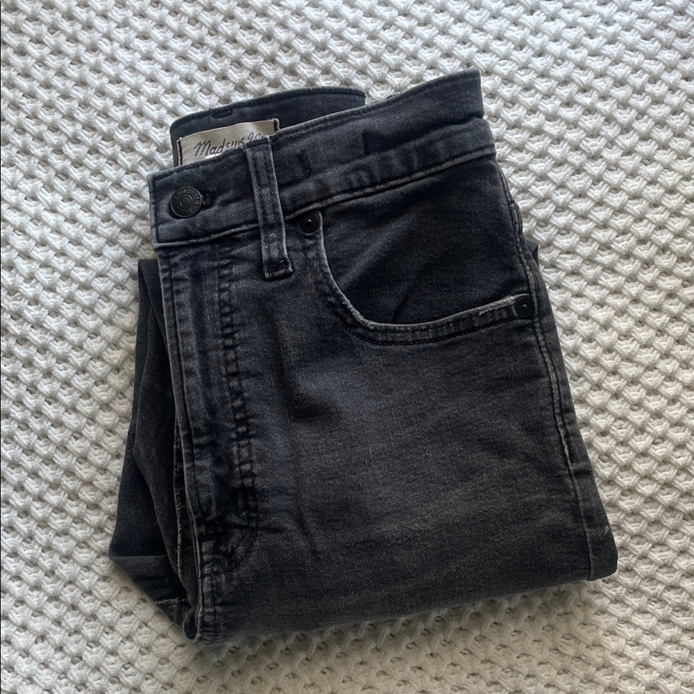 Madewell Charcoal Denim Pants